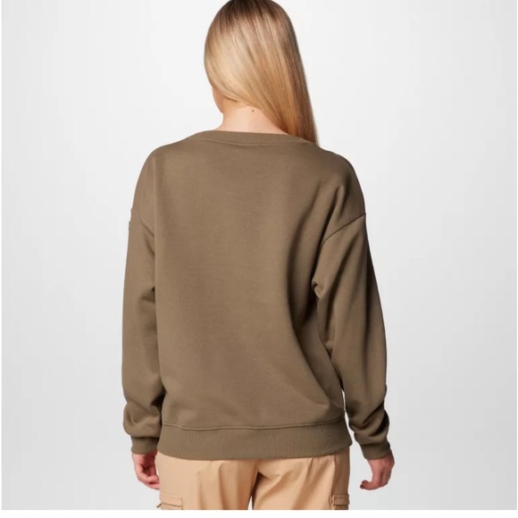 Champion Fleece Women’s Dark Tan/Brown Crewneck Sweatshirt XL NWT - Picture 7 of 7